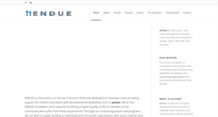 Desktop Screenshot of enduefoundation.org